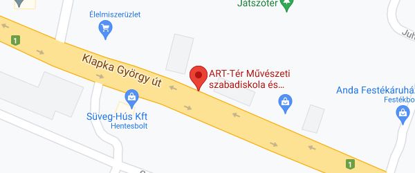 ART-Tér Google maps